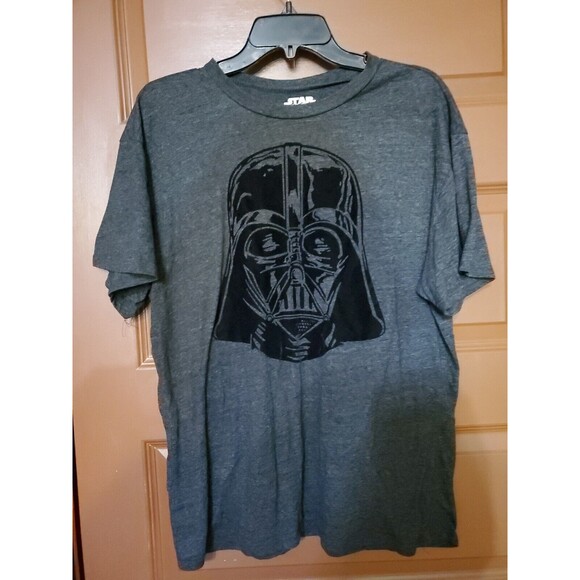 Unisex Adult Large L Charcoal STAR WARS Darth Vader Fifth Sun T-shirt - Picture 1 of 4